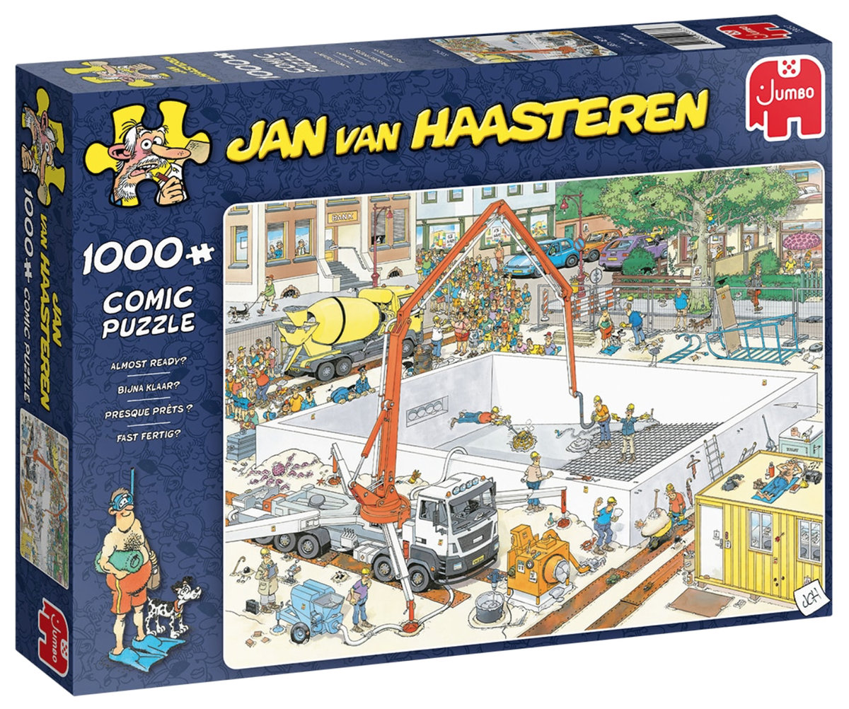 Фото - Пазли й мозаїки Jumbo , puzzle, Jan van Haasteren, Prawie Gotowe, 1000 el. 