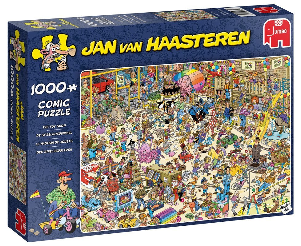 Jumbo, puzzle, Jan Van Haasteren, Sklep z zabawkami, 1000 el.