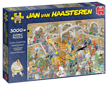 Jumbo, puzzle, Jan Van Haasteren, Wystawa ciekawostek, 3000 el. - Jumbo