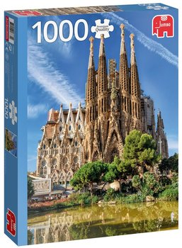 Jumbo, puzzle, Widok na Sagrada Familia, 1000 el. - Jumbo