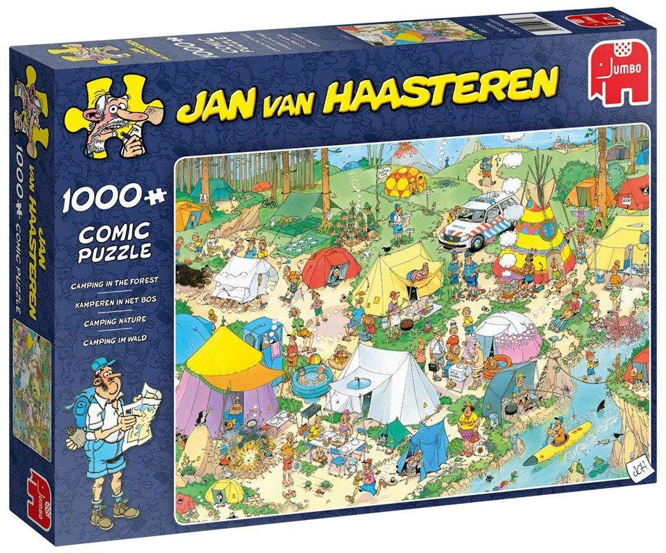 Jumbo, puzzle, XL Pole namiotowe, 1000 el.