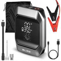 Jump Starter Kompresor Pompka Rozruch Booster Powerbank Mocny 9000Mah