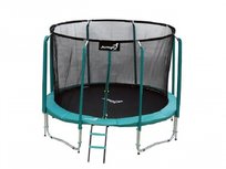 Jumpi, Trampolina ogrodowa z siatką wewnętrzną, 10 FT/312 cm