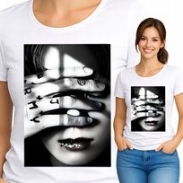 Jungkook Koszulka Damska T-Shirt BTS K-Pop Premium XL P437 JHK
