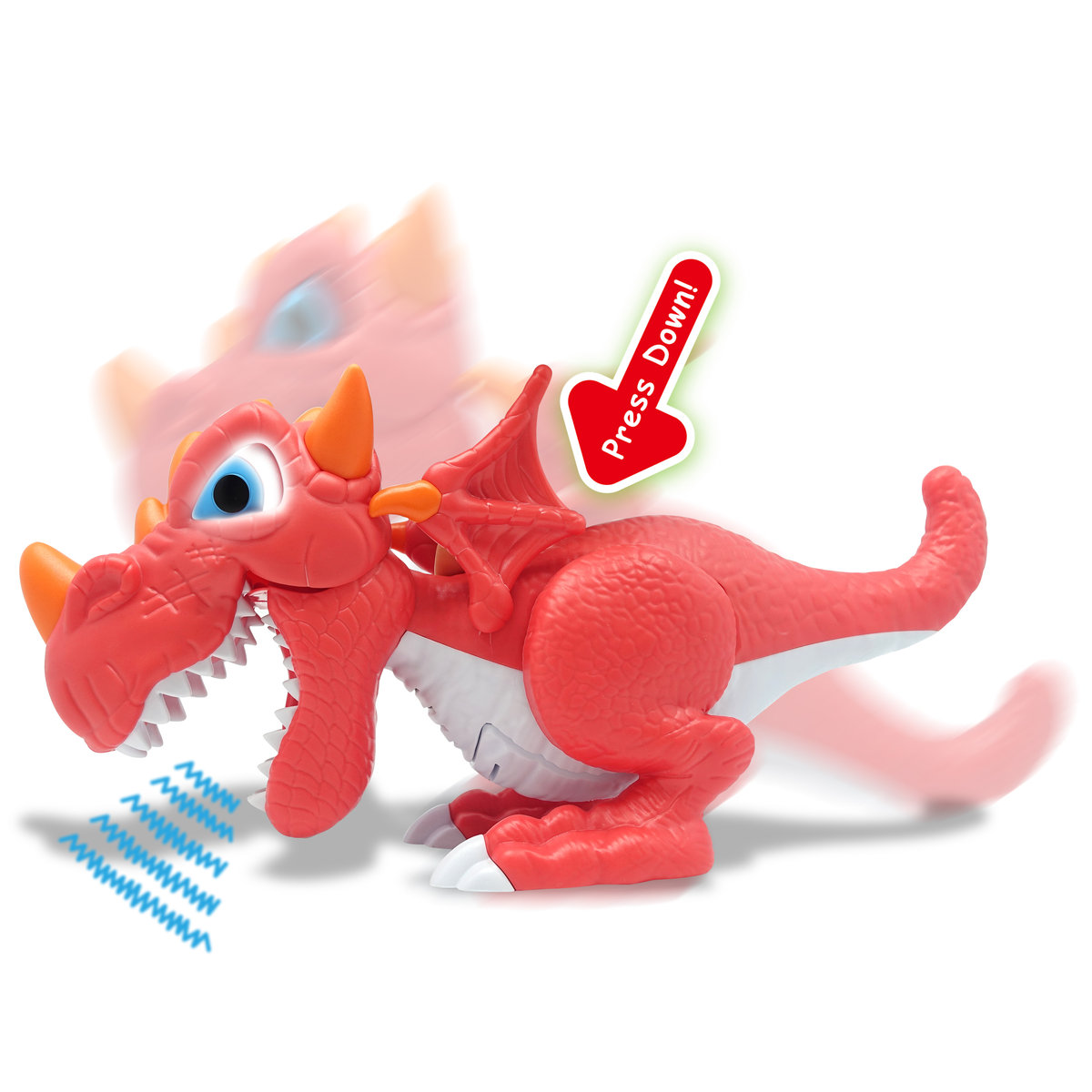 Zdjęcia - Gra planszowa Dragon-i Junior Megazaur interaktywna zabawka światło dźwięk  Toys 