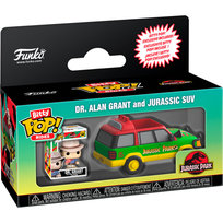 Jurassic Park - Bitty Pop Ride - Jurajski Suv Z Doktorem Grantem