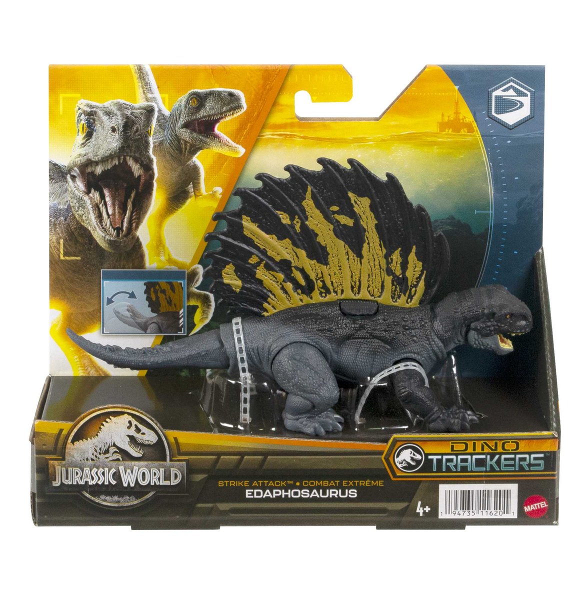 Zdjęcia - Figurka / zabawka transformująca Mattel Jurassic World, dinozaur, Edaphosaurus, HLN67 