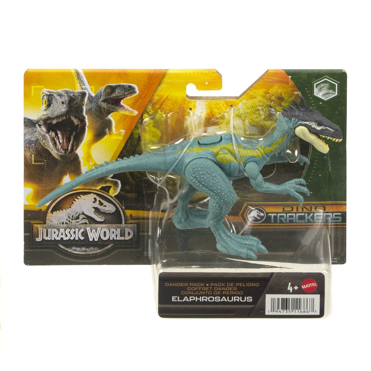 Zdjęcia - Figurka / zabawka transformująca Mattel Jurassic World, dinozaur, Elaphrosaurus, HLN59 