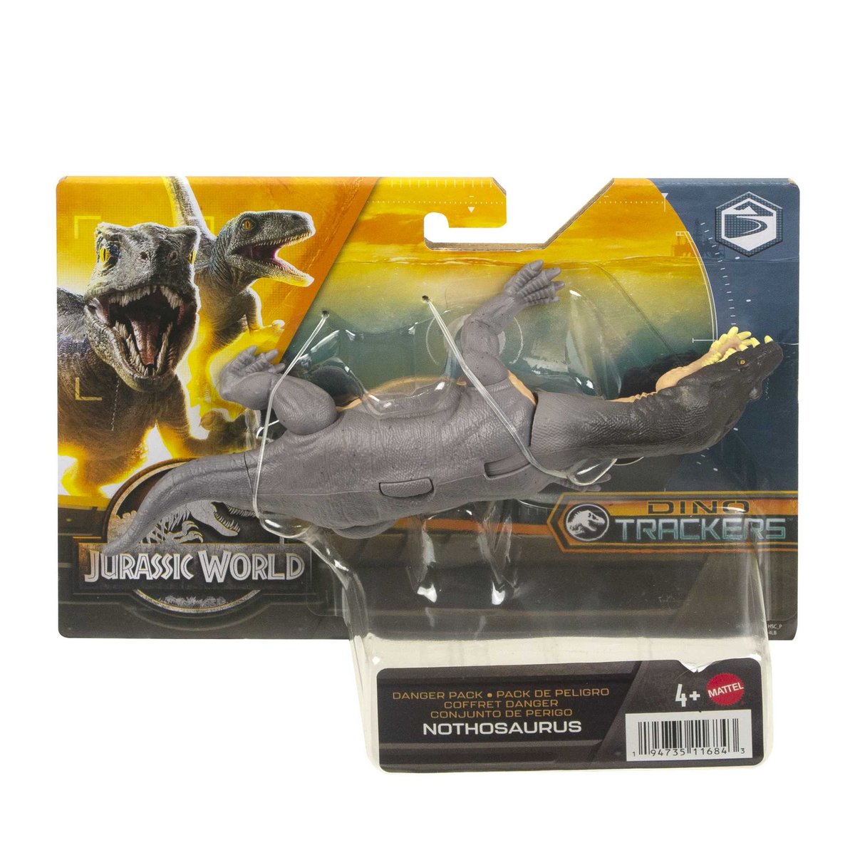 MATTEL JURASSIC WORLD LHN53 Nothosaurus Dino Trackers Danger Pack EUR 40,00 - DE