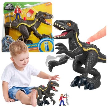 Jurassic World Figurki Zestaw dinozaur Indoraptor i Maisie - Mattel
