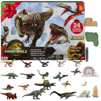 Jurassic World Odrodzenie Kalendarz Adwentowy Figurki + akcesoria 24 elementy Jurassic World