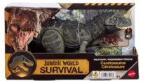 Jurassic World Ryczący dinozaur Ceratozaur, Figurka z atakiem i dźwiękiem, dla dzieci 4+ JKL77