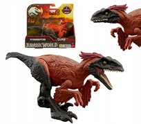 JURASSIC WORLD TEORIA CHAOSU PYRORAPTOR FIGURKA RUCHOMA DINOZAUR ATAK HTP67 Jurassic World