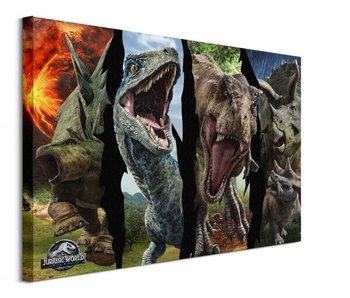Jurassic World: Upadłe królestwo Dinozaury - obraz na płótnie - Pyramid Posters