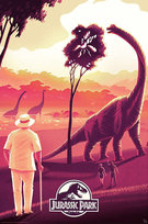 Jurassic World Welcome - plakat 61x91,5 cm Inna marka