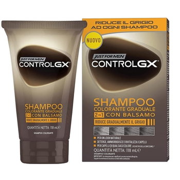 Just For Men szampon koloryzujący dla mężczyzn 2 w 1 Control GX - Just For Men