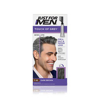 Just For Men, Touch Of Grey, Szampon koloryzujący dla mężczyzn T-45 Dark Brown Ciemny Brąz, 40 g Just For Men