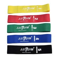 Just7Gym, zestaw gum materiałowych, Mini Band 5.0, 5 szt. Just7Gym