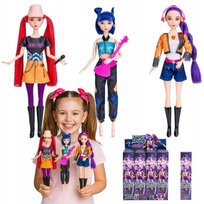 K-pop Demon Hunters  Zestaw śpiewających Lalek inspirowanych K-pop Rumi Zoey Mira