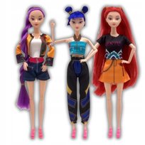 K-Pop INSPIRACJA DEMON HUNTERS 3 szt LALKI Prezent Rumi Mira i Zoey Figurki