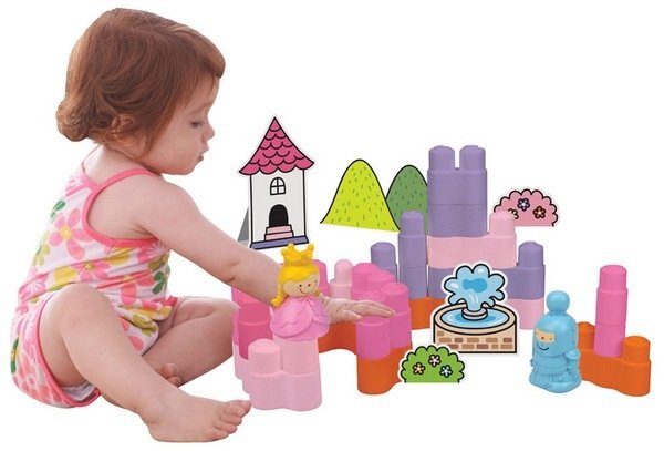 K's Kids, klocki Popboblocs Zbuduj sam: Księżniczka