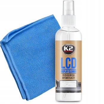 K2 Lcd Płyn do Czyszczenia Ekranów Matryc Lcd Led Gps Oled + Mikrofibra - AGMI