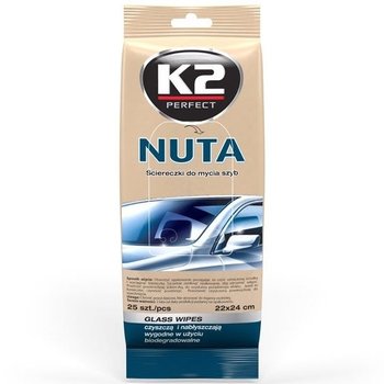 K2 Nuta 25szt.: Ściereczki do mycia szyb - K2