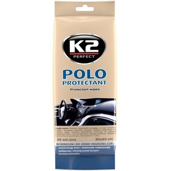 K2 Polo Protectant 25szt.: Ściereczki do czyszczenia deski rozdzielczej - K2
