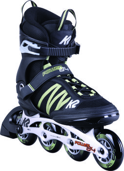 K2, Rolki męskie Power 84 M, Żółto-Biały, rozm. 44 - K2 Skates