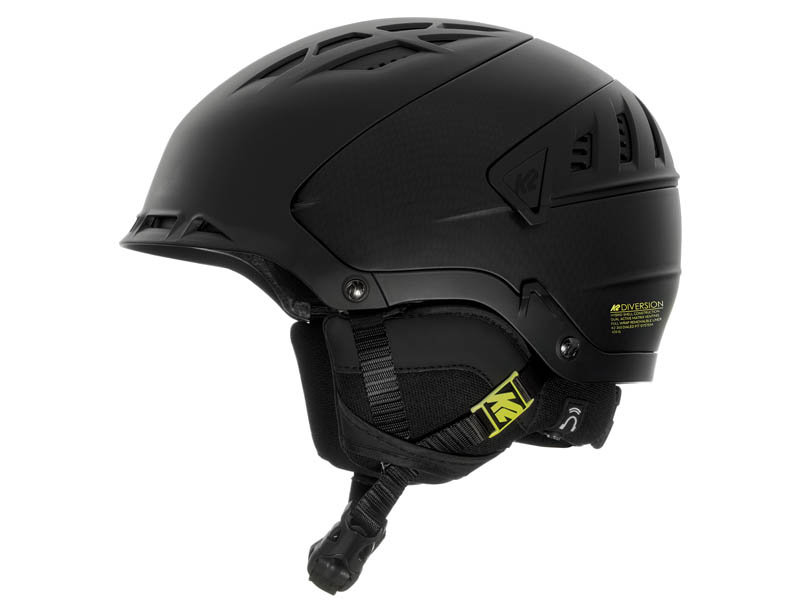 K2 Skates, Kask Narciarski, Diversion, Czarny, Rozmiar M
