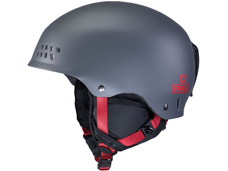 K2 Skates, Kask Narciarski, Phase Pro Gunmetal, Ciemnoszary, Rozmiar M