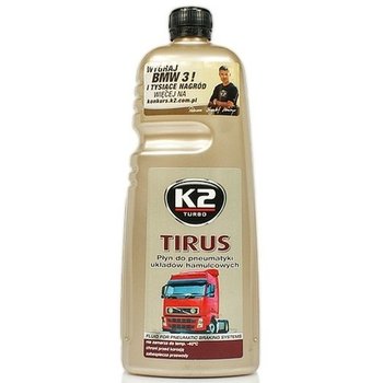 K2 Tirus 1l: Płyn do pneumatyki układów hamulcowych - K2