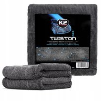K2 TWISTON Dwustronny ręcznik do Osuszania Lakieru Skręcone Włosie 60x90cm