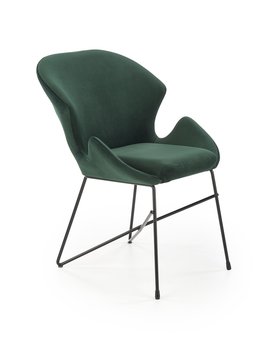 K458 Krzesło Ciemny Zielony (1P=1Szt) - Halmar