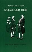 Kabale und Liebe Schiller Friedrich
