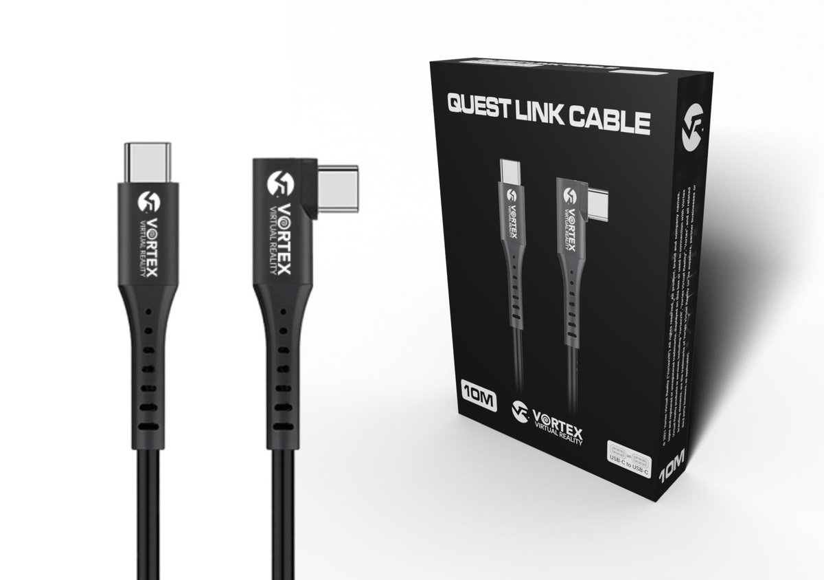 Фото - Окуляри віртуальної реальності Oculus Kabel 10 m USB-C do USB-C  Link Quest 2 