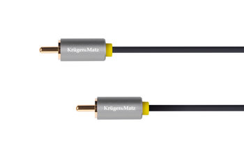 Kabel 1RCA-1RCA 1m Kruger&Matz - Zamiennik/inny