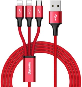 Kabel 2 x Lightning/micro USB - USB BASEUS Rapid, 1.2 m - Baseus