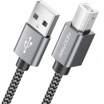 KABEL 2M USB A B DRUKARKA SKANER MIDI PIANINO INSTRUMENT MUZYCZNY Inny producent
