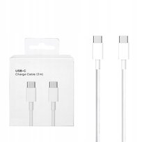 Kabel 2x USB-C 2m USBC/USBC Ładowarka USB-C USB Typu C 200cm