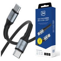 Kabel 3MK Hyper Cable N-SERIES USB-C do USB-C 2m 20V/5A 100W czarny Microconnect