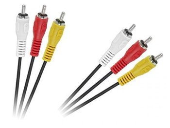 Kabel 3xRCA - 3xRCA 1,5m Cinch-Cinch KPO2664-1.5 - Cabletech