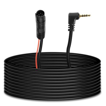 KABEL 5 PIN DO WIDEOREJESTRATORA KABEL DO KAMERY COFANIA PRZEWÓD 5,5M - SAVE