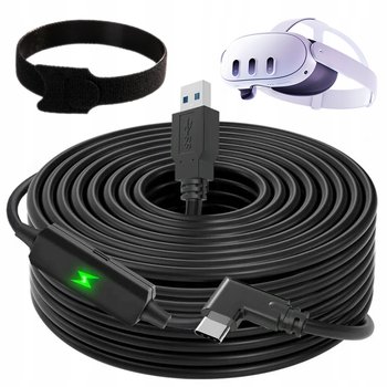Kabel 5m do OCULUS QUEST 3 Link USBC 3.2 QUEST 1 QUEST 2 High Speed 5G + Power - DXS