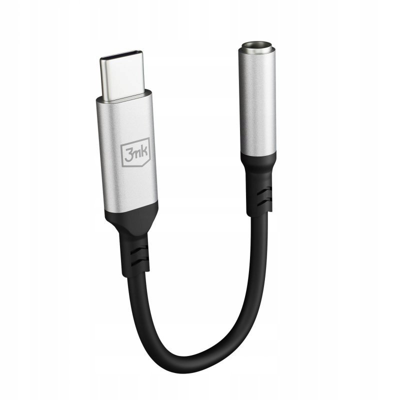 Kabel adapter 3mk Adapter USB-C - Jack 3,5 mm - 3MK | Sklep EMPIK.COM