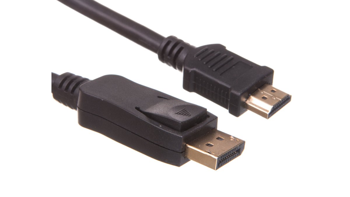 Фото - Інші електротовари Goobay Kabel adapter DisplayPort - HDMI 2m 51957 