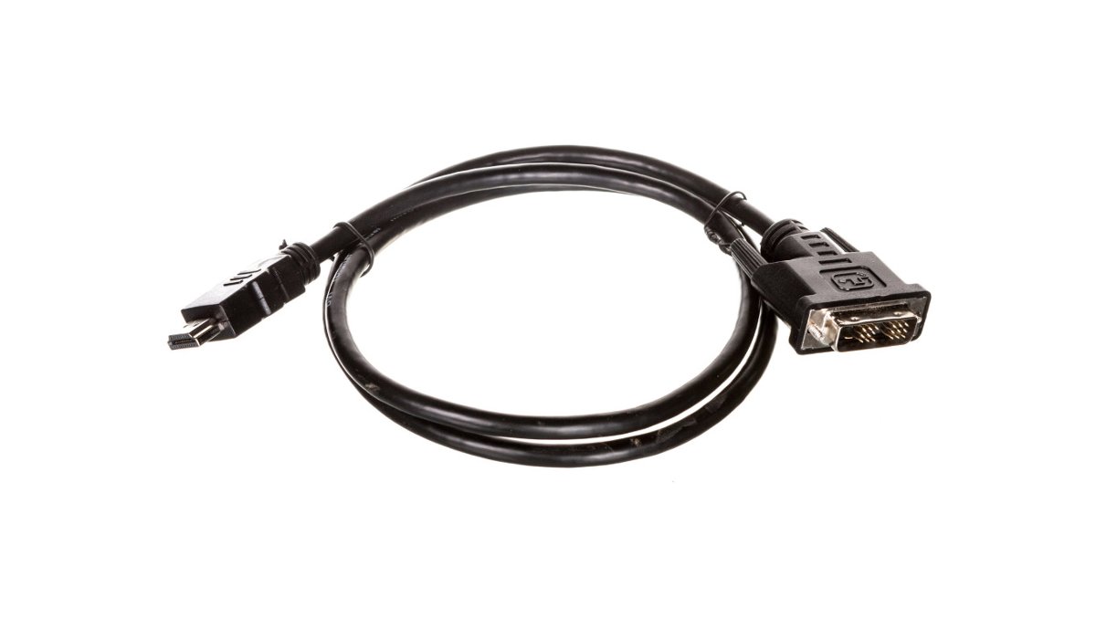 Фото - Інші електротовари Goobay Kabel adapter HDMI - DVI-D 1m 50579 (18+1)