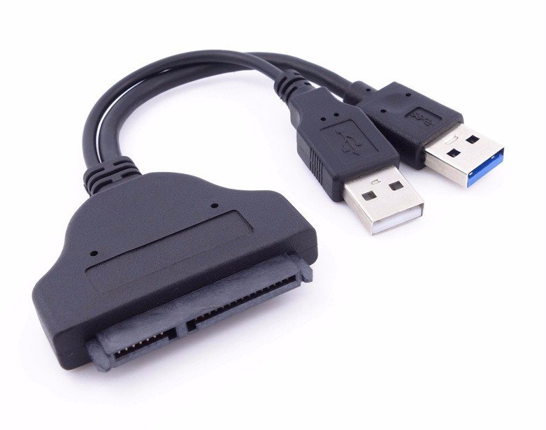 USB 2.0 To SATA Adapter Converter Cable 22Pin Drive Free - Ramatek