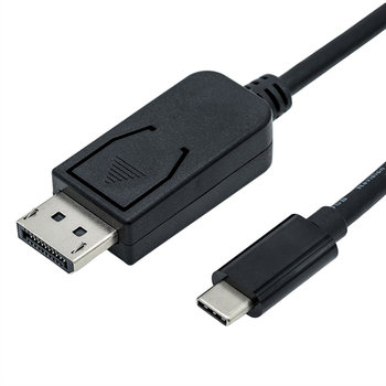 Kabel adaptera ROLINE USB typu C - DisplayPort, v1.2, M/M, 1 m - Roline