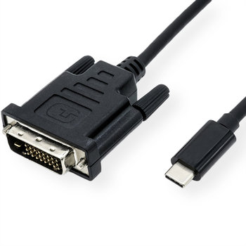 Kabel adapterowy VALUE USB typu C - DVI, M/M, 1 m - Value
